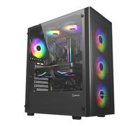 UNYKAch Gaming Mir 100 Desktop Nero Trasparente