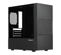 UNYKAch Box Micro ATX Aero C25, sezione centrale griglia, 2 porte USB 3.0 e 1 USB 2.0. Include alimentatore ATX da 500 W (max)