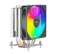 UNYKAch Dissipatore CPU UNYCOOL H40 ARGB, compatto 4 headpipes 9 pale, ventola PWM silenziosa, multisocket Intel e AMD