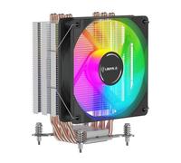 UNYKAch Dissipatore CPU UNYCOOL H60 ARGB, compatto 4 headpipes 9 pale, ventola PWM silenziosa, multisocket Intel e AMD