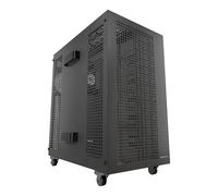UNYKAch E-ATX Workstation AI Pro 1500 in grado di ospitare schede madri con doppia CPU e due alimentatori. Supporta fino a 4 schede grafiche e spazio per 17 dischi rigidi