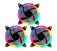 Unykach Ventilatore 51801 Argb 120 Mm 3 Unità