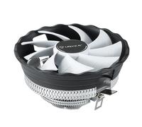 Unykach Jotun DF 120 Dissipatore di calore CPU compatto bianco 120 mm a basso profilo - Velocità massima. 1600 giri/min - Colore Bianco/Nero
