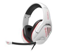 Unykach Gaming Nova Gpro White 21 Auriculares con Microfono Ajustable - Diadema Ajustable - Almohadillas Acolchadas - Controle