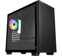 UNYKAch Scatola Micro ATX Revelat Mesh Edge - Chasis Gaming ARGB - Pannello Frontale Mesh, 4 Ventole ARGB Incluse, Supporto GPU 450 mm, Raffreddamento Liquido 360 mm