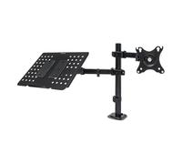 UNYKach Supporto universale da scrivania UK1420 per schermo 13″-32″ con supporto per laptop da 15,6"