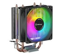 UNYKAch Dissipatore CPU UNYCOOL H20 ARGB, compatto 2 Headpipes 7 pale, ventola PWM silenziosa, multisocket Intel e AMD