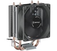 Refrigerazione Aria Unykach Socket LGA 1700/AM4 90mm UNYCOOL H20 PWM Heatpipe Alluminio Rame