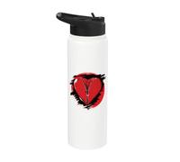Unzip Your Heart Love Stainless Steel Insulated Water Bottle