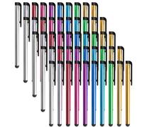 UOCAI 50 pezzi penna per tablet, penna touchscreen stilo capacitiva in metallo per tablet, telefoni cellulari, smartphone (10CMx0.7CM)