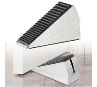 UOCAI Fermaporta robusto cuneo alto 3 pollici, grande fermaporta per la parte inferiore della porta, fermaporta alto si adatta a qualsiasi spazio tra porte spesse