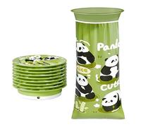 UOCAI sacchetti per il vomito 10 pezzi, sacchetti per il vomito per auto, sacchetto per il vomito con anello, vomit bag da usare in auto e in viaggio (2000ml)