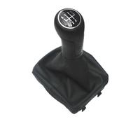 UOEMCRTB Copri Pomello Cambio Pomello Del Cambio Con Cuffia In Pelle Per Polo/Derby/Vento-IND Per Polo Classic Per Polo Lim Per POLO Mk4 9N/9N2