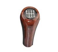 UOEMCRTB Copri Pomello Cambio Pomello Del Cambio Manuale A 5/6 Marce Per B&MW Serie 1 3 5 6 E30 E32 E34 E36 E38 E39 E46 E53 E60 E63 E83 E84 E90 E91 X1 X3 X5(WoodGrain,6 speed)