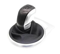 UOEMCRTB Cuffia Copri-pomello Del Cambio A 5 Marce Accessorio Per Lo Styling Dell'auto Per Citroën C4 MK1 2004 2005 2006 2007 2008(Sliver set)
