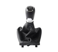 UOEMCRTB Pomello Del Cambio In Similpelle A 5 E 6 Marce Per Skoda Per Octavia A7 Mk3 2014 2015 2016 2017 Con Cuffia In Pelle Sintetica E Leva Cambio Manuale(Leather,6 speed)