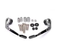 UOEMCRTB Protezione Manubrio Accessori Universali per Moto in Alluminio CNC Protezioni per Leve Manubrio Paramani per Triumph per Speed Triple 1200 RR / R1200RS(Gray)