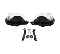 UOEMCRTB Protezione Manubrio Estensione paramani per NX400 NX 400 NX500 2023 2024- Kit paramani Manubrio Copertura Antivento Accessori Paramani NX500(Black Clear Set)