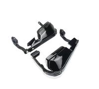 UOEMCRTB Protezione Manubrio Moto per TRANSALP 750 XL 750 Paramani in Lega di Alluminio Protezione per Le Mani Parabrezza per TRANSALP750 XL750(Black)