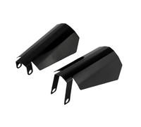 UOEMCRTB Protezione Manubrio Paramani in Acciaio per Moto per Harley per Sportster 883 Electra Street Road Glide Road King Dyna Baggers(L)