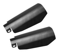 UOEMCRTB Protezione Manubrio Paramani per Moto Protezione Manubrio Deflettore Antivento per Harley per Sportster per Dyna Touring Street per Electra Glide per Road King(Matte Black Large)
