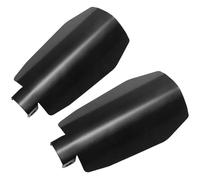 UOEMCRTB Protezione Manubrio Paramani per Moto Protezione Manubrio Deflettore Antivento per Harley per Sportster per Dyna Touring Street per Electra Glide per Road King(Matte Black Small)