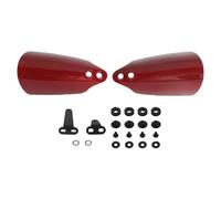 UOEMCRTB Protezione Manubrio Paramani per Moto Protezione per Le Mani per Harley per Softail Street Bob FXBB FXBBS Deluxe FLDE Low Rider ST FXLRST 18-23(Billiard Red)