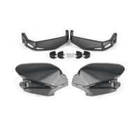 UOEMCRTB Protezione Manubrio per Can-Am Ryker 600 900 ATV Moto Accessori Paramani Neri HandguardShield Deflettori Aria Antivento Equipaggiamento Protettivo(Handguard-Windshield)