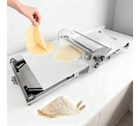 UofZc Sfogliatrice Pieghevole, Macchina per stendere L'Impasto, sfogliatrice Manuale, Macchina per Impasto in Acciaio Inox con 55 spessori Regolabili, per panifici Domestici e Commerciali.