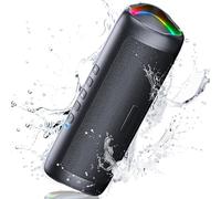 UOHHBOE Cassa Bluetooth Portatile Potente 30W Altoparlante Bluetooth 5.3 Accoppiamento TWS 24 ore Distanza di Connessione di 30m con Luce LED Colorate per Chiamata Vivavoce AUX per Esterno Festa