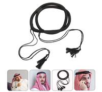 Uomini adulti Arab Head Scarf Rope Middle East Desert Head Wrap Abch