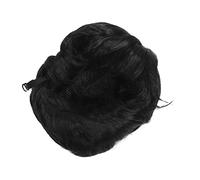 Uomini Black Short Short Straight Wig Cosplay Party Calore Sintetica Parte di Parte Media per la Vita Quotidiana
