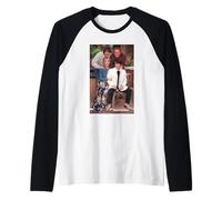 Uomini Che Si comportano Male Cast Martin Clunes & Co Comedy Maglia con Maniche Raglan