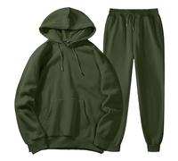 Uomini Con Pantaloni Felpa Con Cappuccio Più Tempo Libero Inverno Pile Con Cappuccio Donne Abiti Maglioni E Pantaloni Sweatershirt Top Pantaloni Mens Lana Suit 44l, C, M