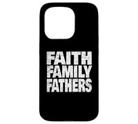 Uomini conservatori cristiani Leadership familiare basata sulla fede Custodia per iPhone 15 Pro