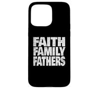 Uomini conservatori cristiani Leadership familiare basata sulla fede Custodia per iPhone 15 Pro Max