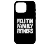 Uomini conservatori cristiani Leadership familiare basata sulla fede Custodia per iPhone 16 Pro