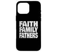 Uomini conservatori cristiani Leadership familiare basata sulla fede Custodia per iPhone 16 Pro Max