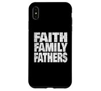 Uomini conservatori cristiani Leadership familiare basata sulla fede Custodia per iPhone XS Max