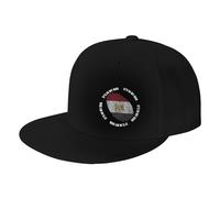 Uomini Donna Cappelli da papà È nel Mio Dna Egitto Bandiera Egiziana Snapback Cappelli Protezione Solare Cappellino da Baseballberretto Traspirante Cappello da Sole per All'Aperto Pesca Sport
