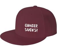 Uomini Donna Cappelli da papà Il Cancro Fa Schifo Berretto da Baseball Moda Cappello da Sole Protezione Solare Cappellino da Baseballberretto per Pesca Alpinismo Trucker