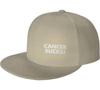 Uomini Donna Cappello da Sole Il Cancro Fa Schifo Snapback Cappelli Regolabile Berretto da Baseball Protezione Solare Cappellino da Baseballberretto per All'Aperto Trucker Sport