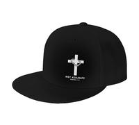 Uomini Donna Snapback Cappelli Cristianesimo Religioso Fede Gesù Visiera Baseball Cappellino Regolabile Cappello Piatto Traspirante Cappello da Sole per Alpinismo Trucker Golf