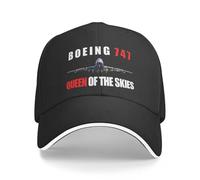 Uomini Donne 747 Regine dei cieli Cappelli Moda Berretti da Baseball Aereo papà Cappello Camionista Berretto da Lavoratore Berretto Sportivo Regolabile in Cotone, per Tutte Le Stagioni