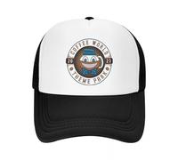 Uomini Donne caffè Acquoso Mondo Emblema Alan Wake 2 Trucker cap Moda Mesh Berretto da Baseball Gioco Anime Cappelli Cappello da Sole cap da Corsa Estate