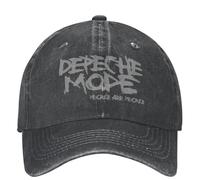 Uomini Donne Il Musicista Depeche Mode Live Tour Ricordi World Tour Berretto da Baseball Moda Cotone Invecchiato Cappello Snapback Cotone, per Tutte Le Stagioni