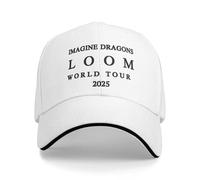 Uomini Donne Imagine Dragons Loom Tour 2025 Cappelli da Baseball alla Moda Cappello da Camionista Regalo per Copricapo da Golf