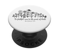 uomini e donne cristiani fedeli che amano Dio e Gesù PopSockets PopGrip Adesivo