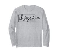 Uomini e Donne cristiani scelti Dio ha Scelto di Fare la Sua volontà Maglia a Manica