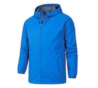 Uomini E Donne Storm Jacket Outdoor Sport Coppie Impermeabile Giacca A Vento Sci Alpinismo Giacca, Maschio Cielo blu, L